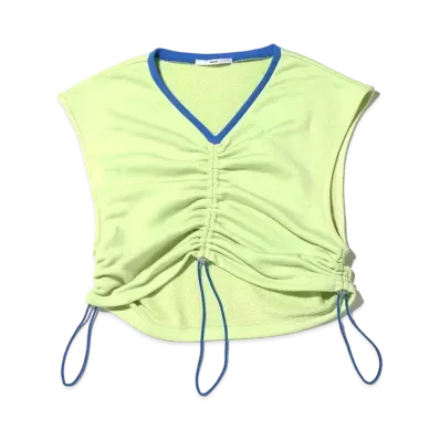 atmos pink Teleco Ruched Tops "Mint"