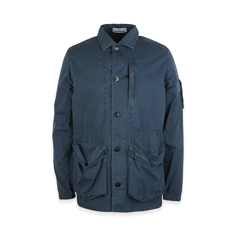 Stone Island 439WN T.CO+OLD Jacket - 21SS "Avio Blue"