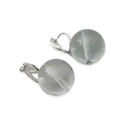 ANREALAGE Photochromic Ball Earrings "Clear"