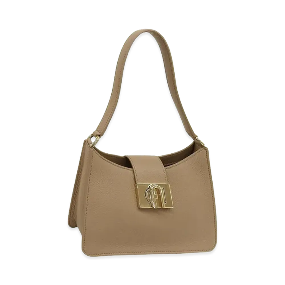 FURLA 1927 S Shoulder Bag Soft "Beige"