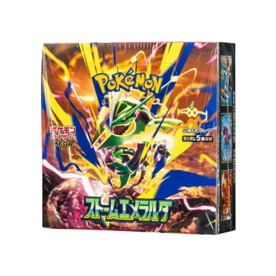 ポケモンカードゲームMEGA 拡張パック「ストームエメラルダ」ボックス