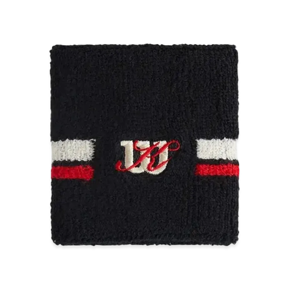 Kith x Wilson Stripe Wristband "Black"
