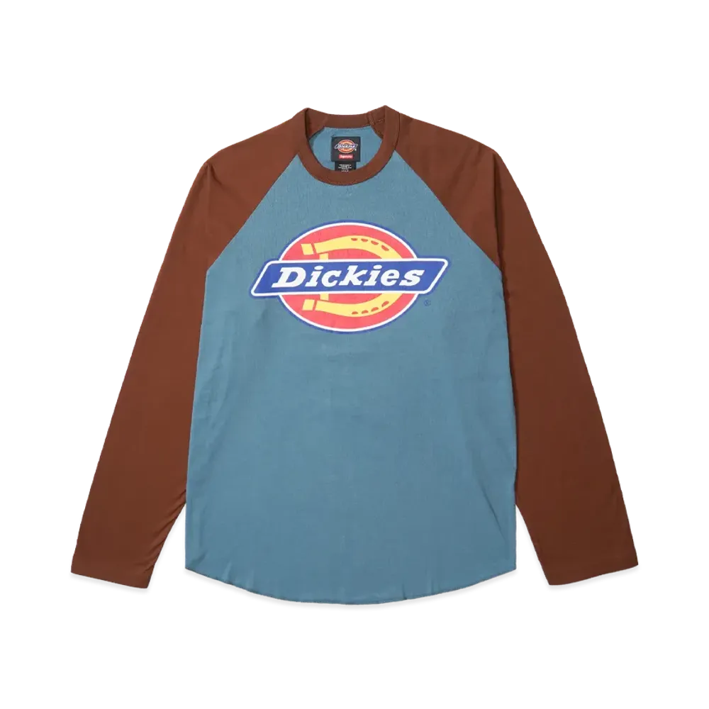 Supreme x Dickies Raglan L/S Top "Slate"