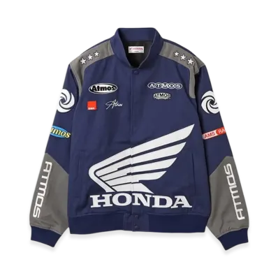 atmos x HONDA Racing Blouson "Navy"