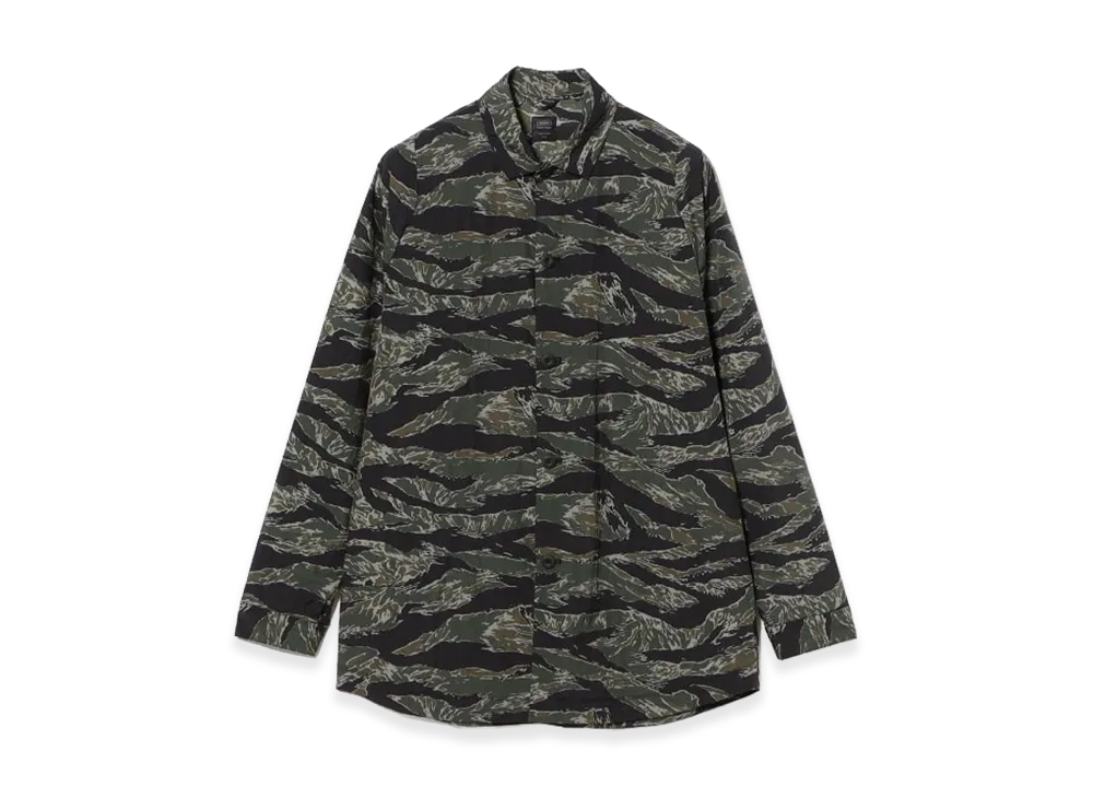 BEAMS x TEATORA Cartridge Shirt Hoverlayer "Tiger Camo"