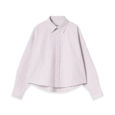 Carhartt WIP Women's L/S Kanan Shirt "Kanan Stripe/Hortensia"