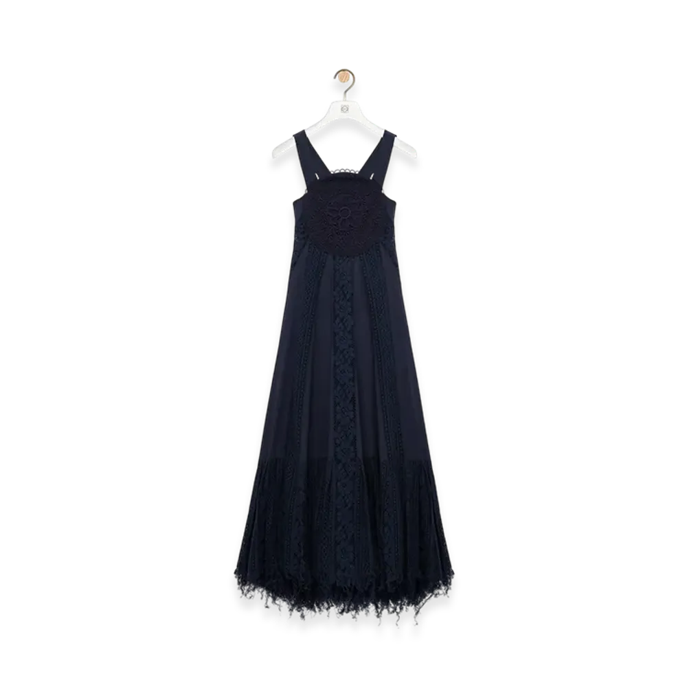 LOEWE Lace Dress "Navy Blue"