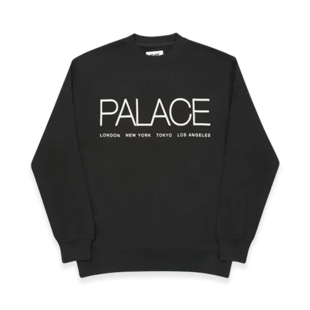 PALACE Globaller Crew "Black"