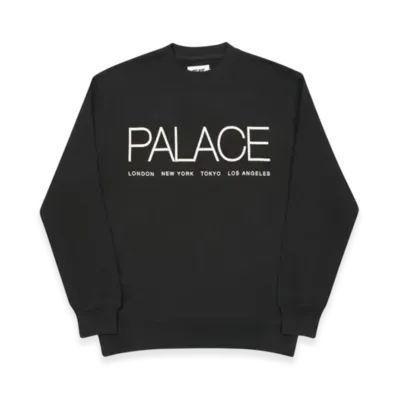 PALACE Globaller Crew "Black"