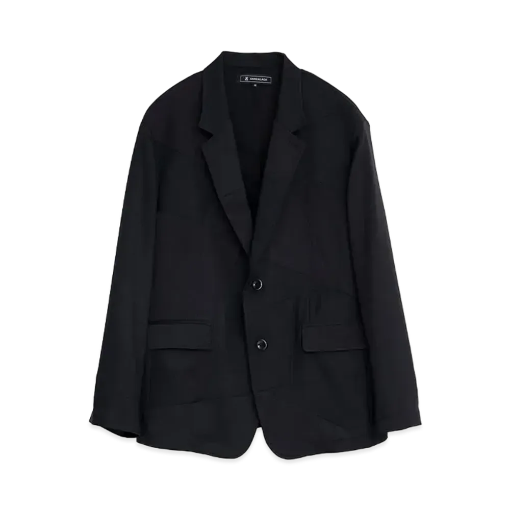 ANREALAGE Panel Patchwork Jacket "Black"