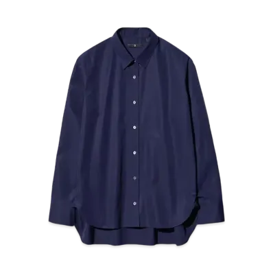Uniqlo x Jil Sander Supima Cotton Oversize Shirt "Navy"
