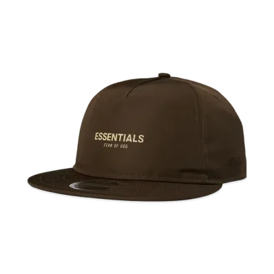 NEW ERA FEAR OF GOD ESSENTIALS RC 9FIFTY LOGO "Walnut"