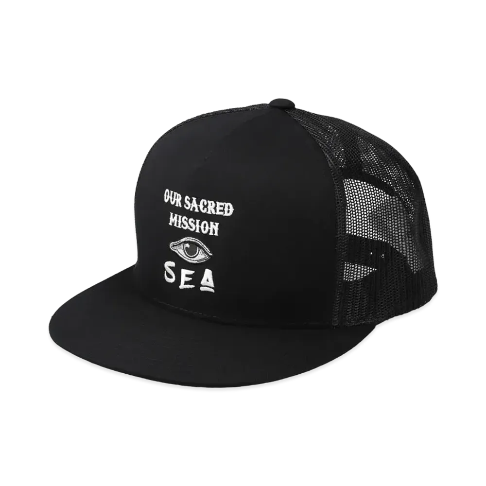 WIND AND SEA x Koichiro Takagi Mesh Cap "Black"