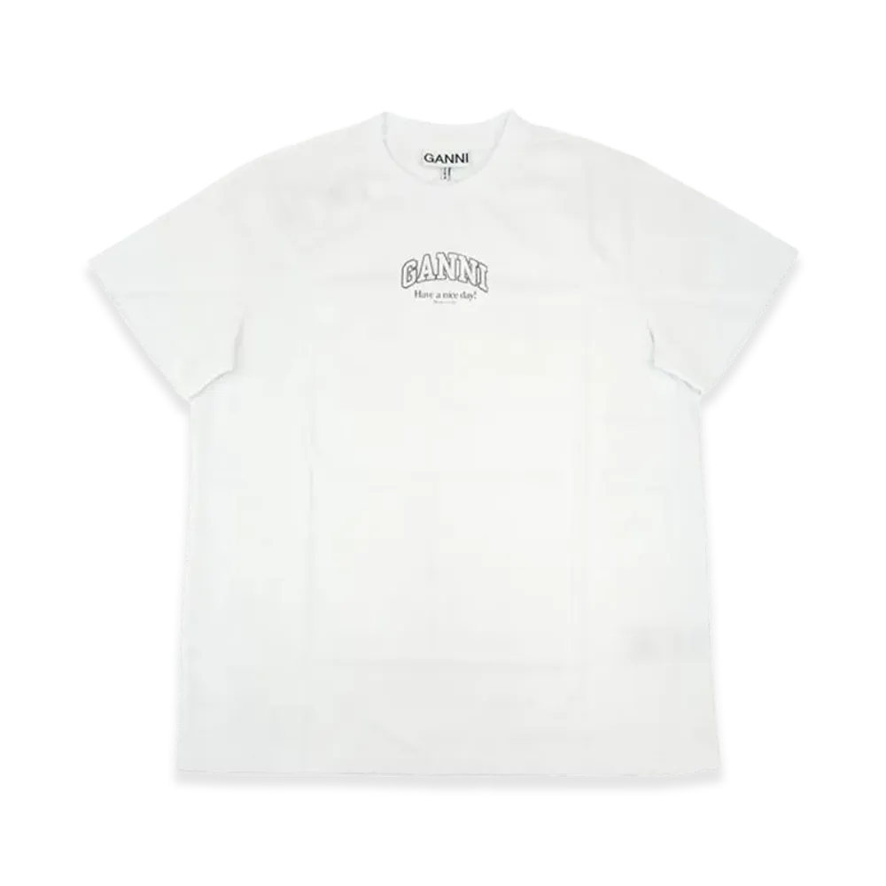 GANNI Women's Essential T-Shirt "White"