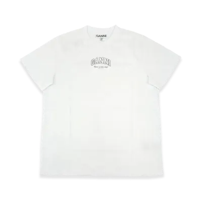 GANNI Women's Essential T-Shirt "White"