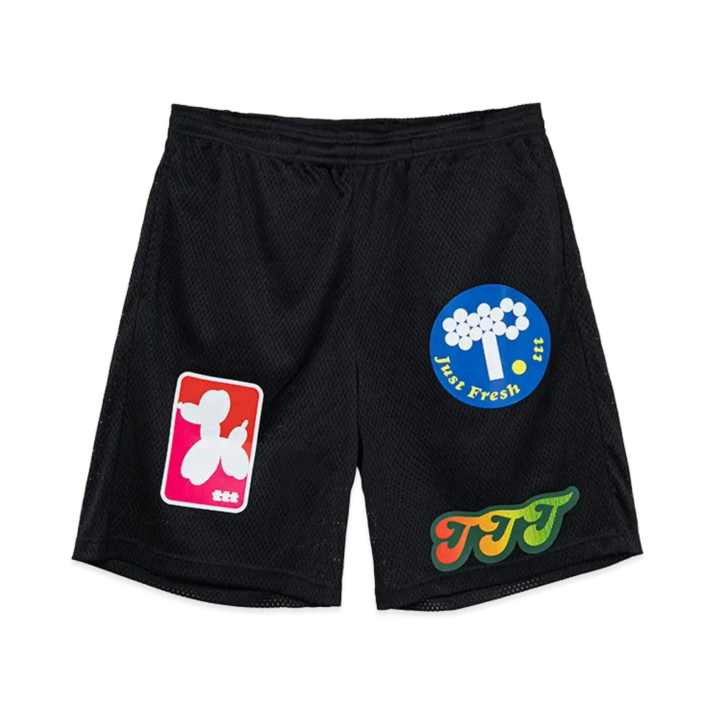 TTT MSW Mesh Half Shorts "Black"