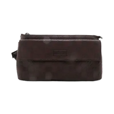 GUCCI Waist Bag Guccisima "Bordeaux"