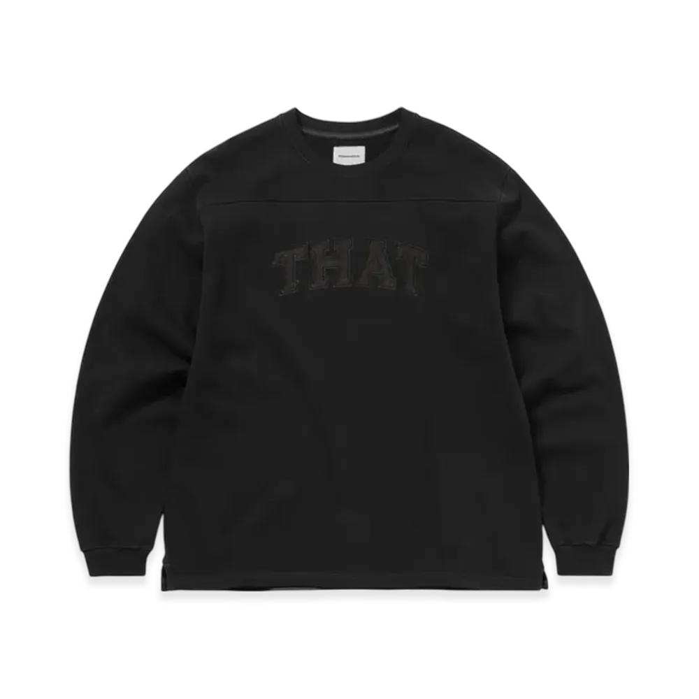 thisisneverthat THAT Panelled Crewneck "Black"