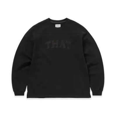 thisisneverthat THAT Panelled Crewneck "Black"