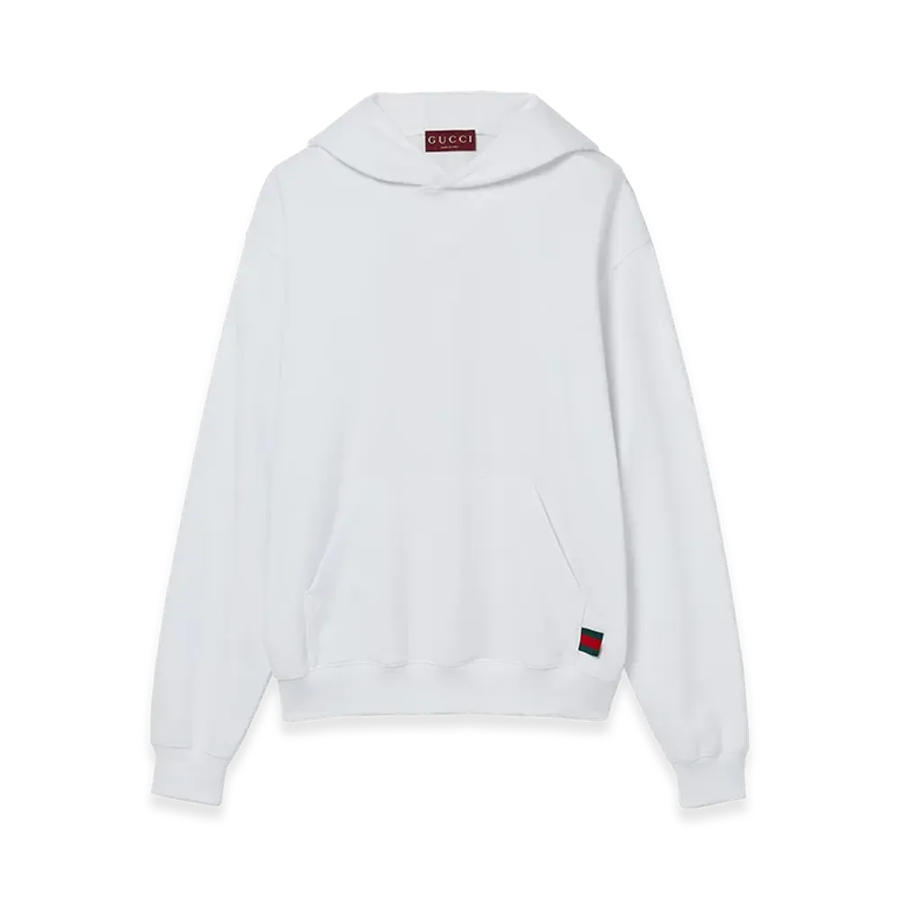 GUCCI Nastro Web Hoodie "White"