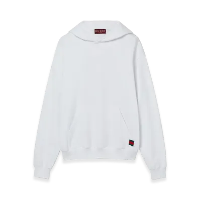 GUCCI Nastro Web Hoodie "White"