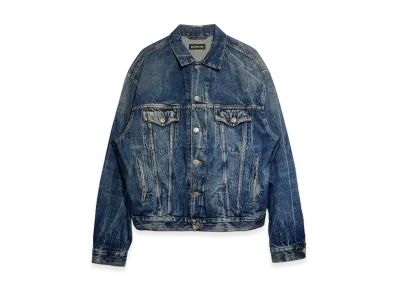 Balenciaga Denim Jacket Regular Fit "Ingigo"
