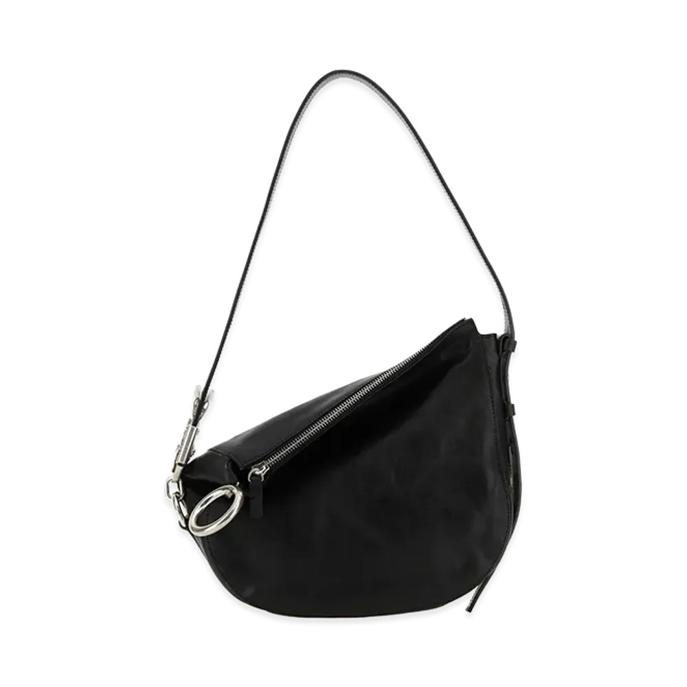 Burberry Women's Leather Knight Small Shoulder Bag "Black"