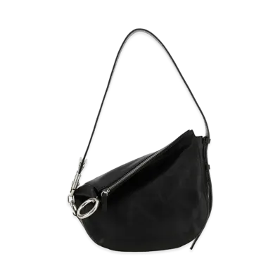 Burberry Women's Leather Knight Small Shoulder Bag "Black"