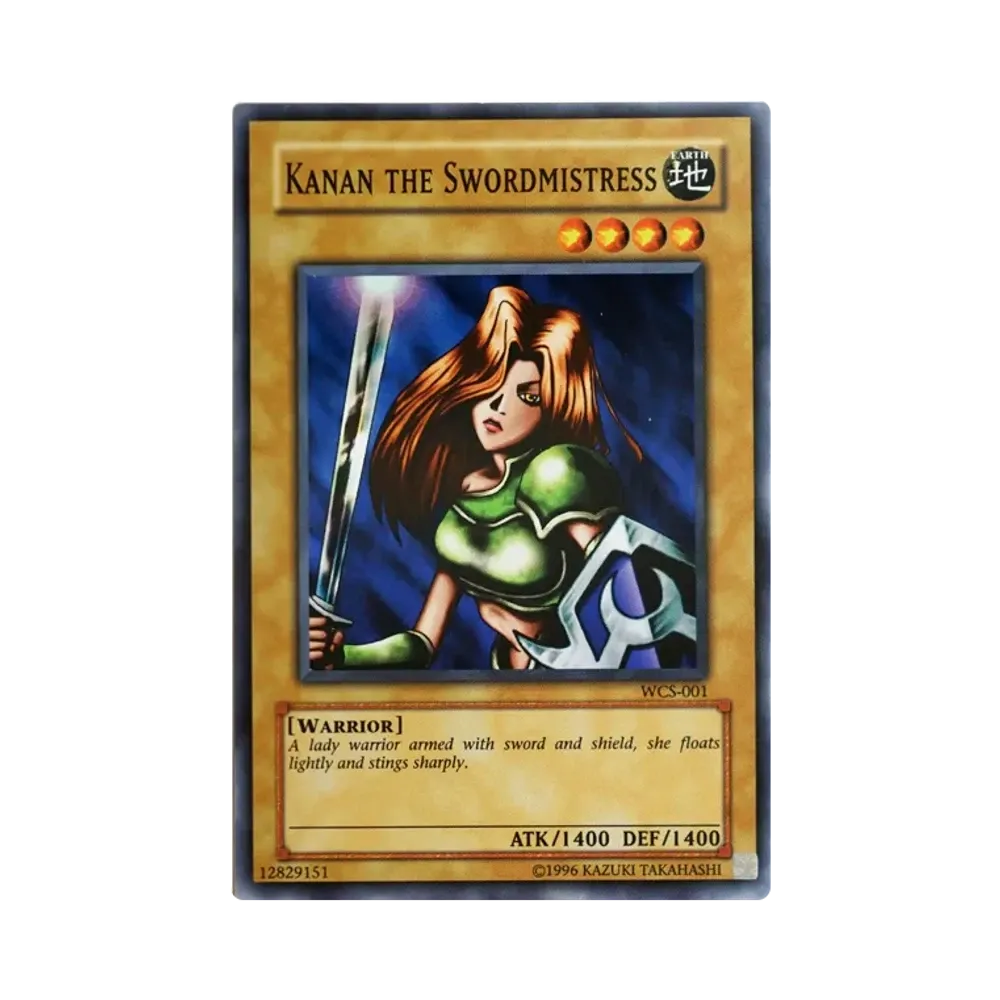 PSA8以下】女剣士カナン SR [WCS-001](World Championship Series 2003