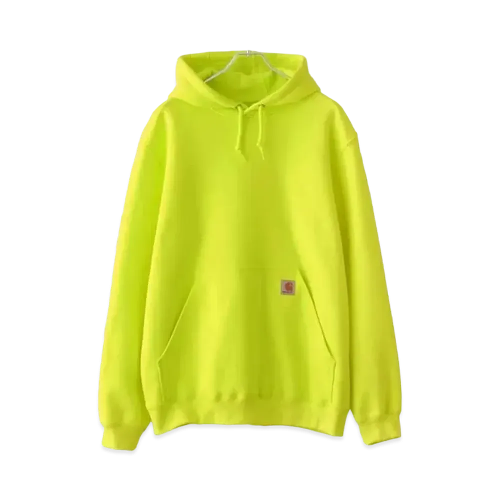 Carhartt Hooded Sweatshirt Oversized Pullover Hoodie "Lime"