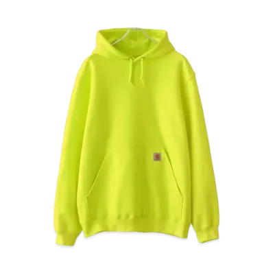Carhartt Hooded Sweatshirt Oversized Pullover Hoodie "Lime"