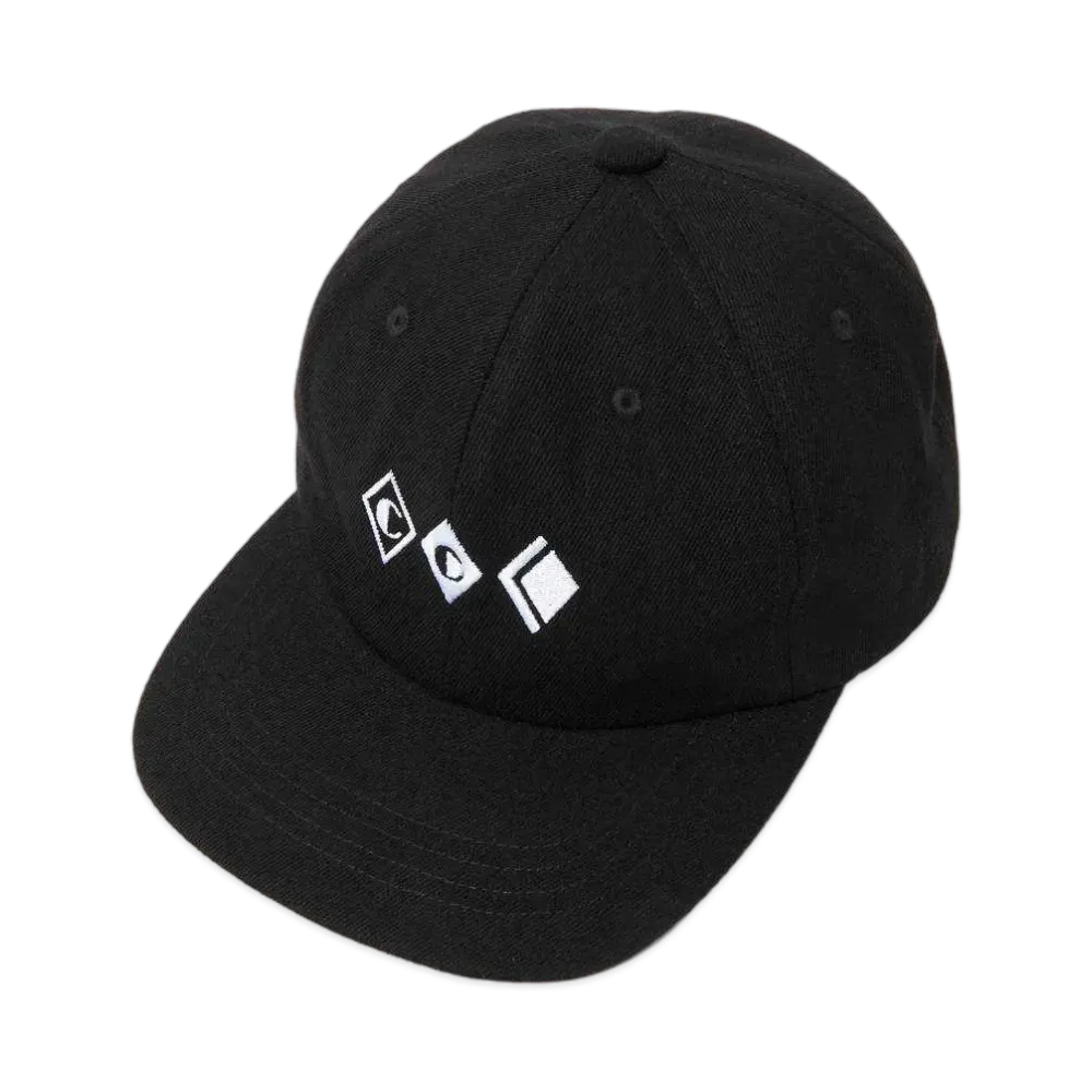 CITY COUNTRY CITY Embroiderd Logo Denim Cap "BLACK"