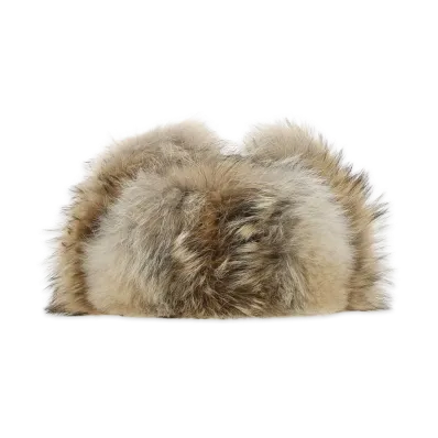 PRADA Women's Nylon And Fur Hat "Multicoloured"