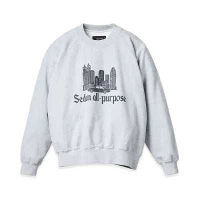 SEDAN ALL-PURPOSE Skyscrapers Sweatshirts "Top Grey"