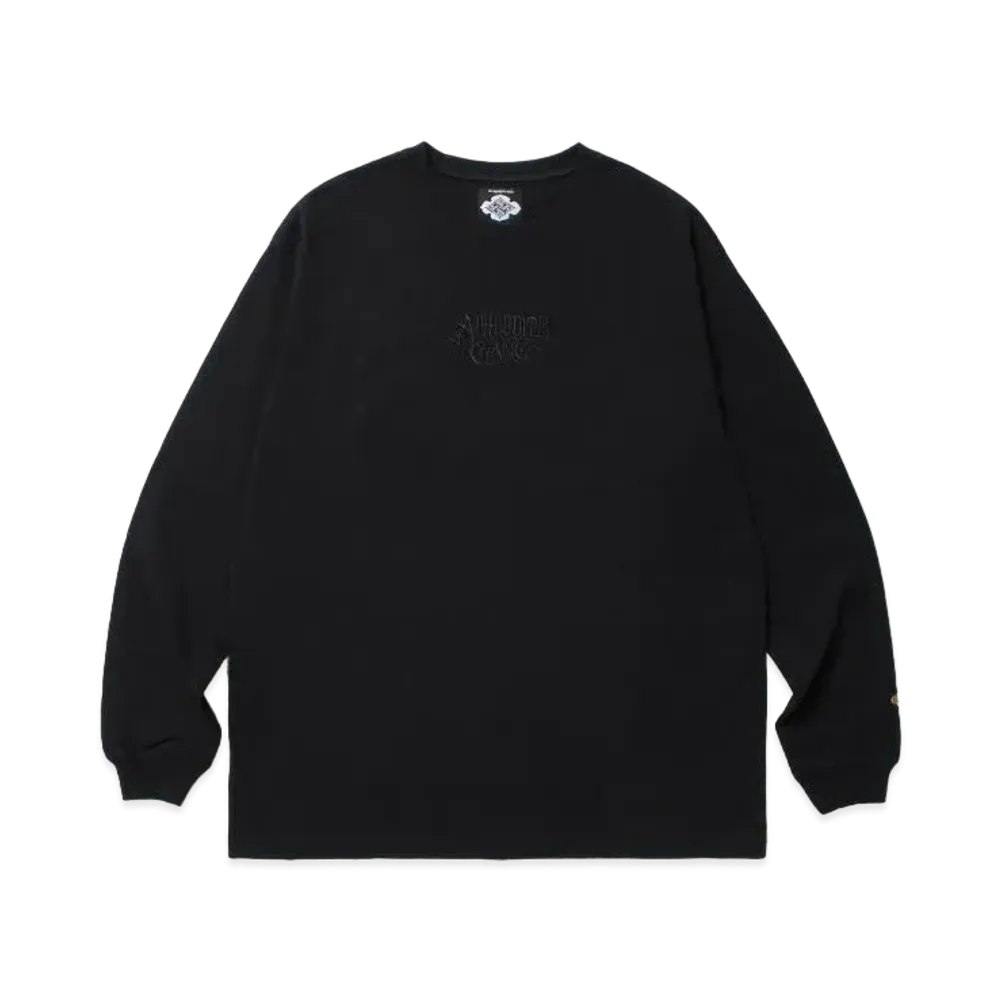 APHRODITEGANG Gakkin x Budspool Kabatsu Classic Logo L/S Tee "Black"