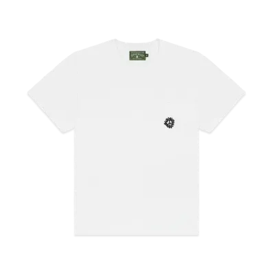 DENIM TEARS Peace Wreath Pocket Tee "White"