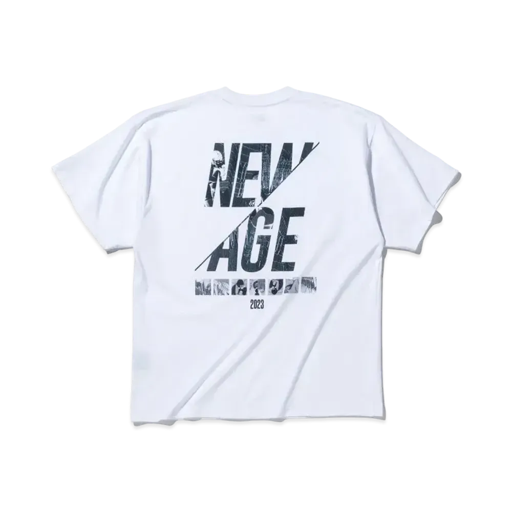 NEW ERA x KOSUKE KAWAMURA Short Sleeve Oversized Cotton T-shirt New Age "White"