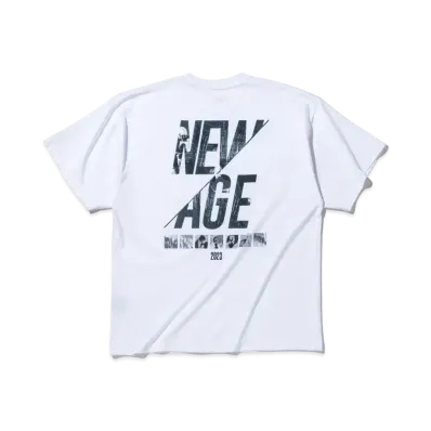 NEW ERA x KOSUKE KAWAMURA Short Sleeve Oversized Cotton T-shirt New Age "White"