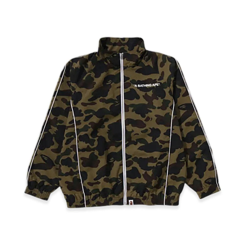 A BATHING APE 1st Camo Track Jacket "Green"