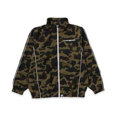 A BATHING APE 1st Camo Track Jacket "Green"