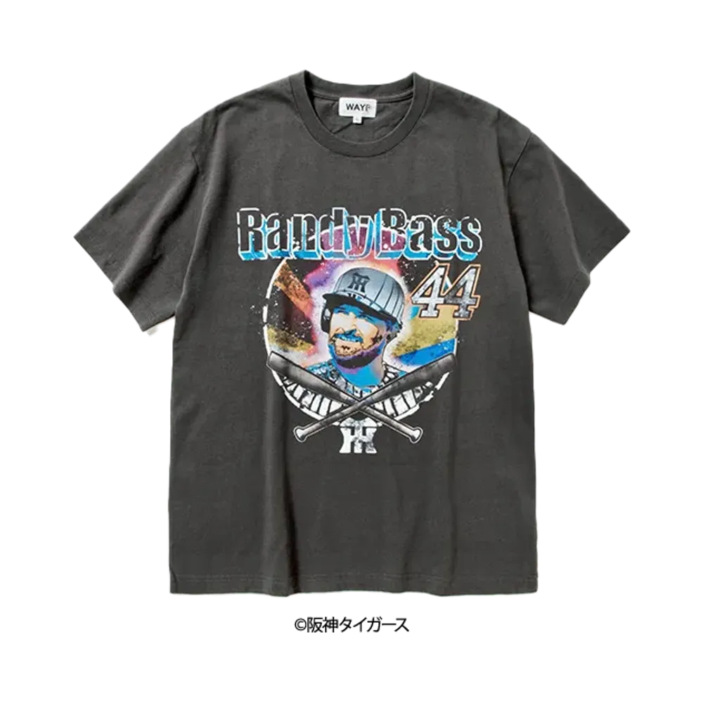阪神タイガース90周年記念 \ WAYP MUSIC Randy Bass Tee by WAYP MUSIC "BLACK"