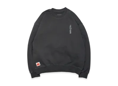 VAULTROOM Vertical Logo Dyed Crewneck "Charcoal"