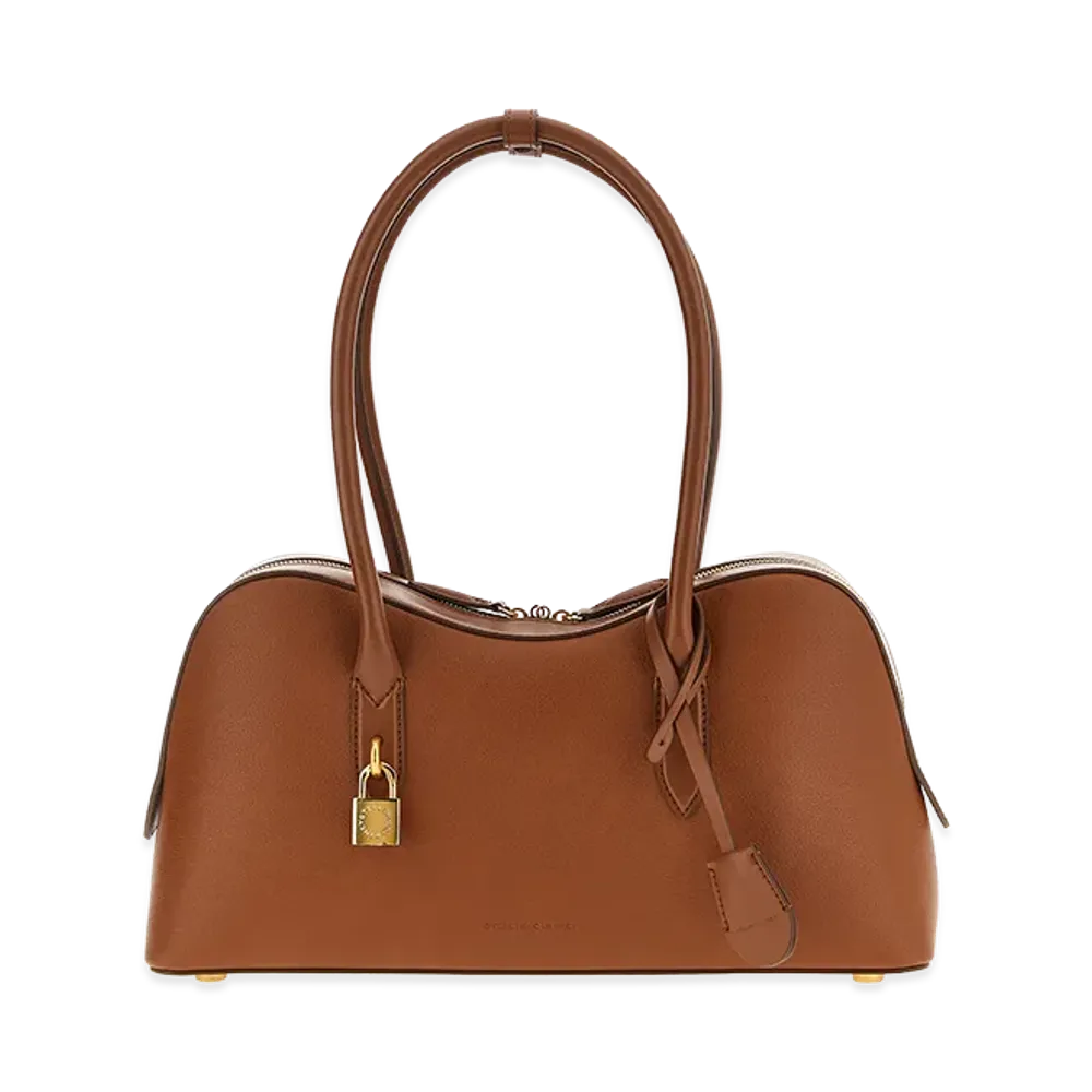 STELLA McCARTNEY Women's Shoulder Bag Ryder Medium "Brown"