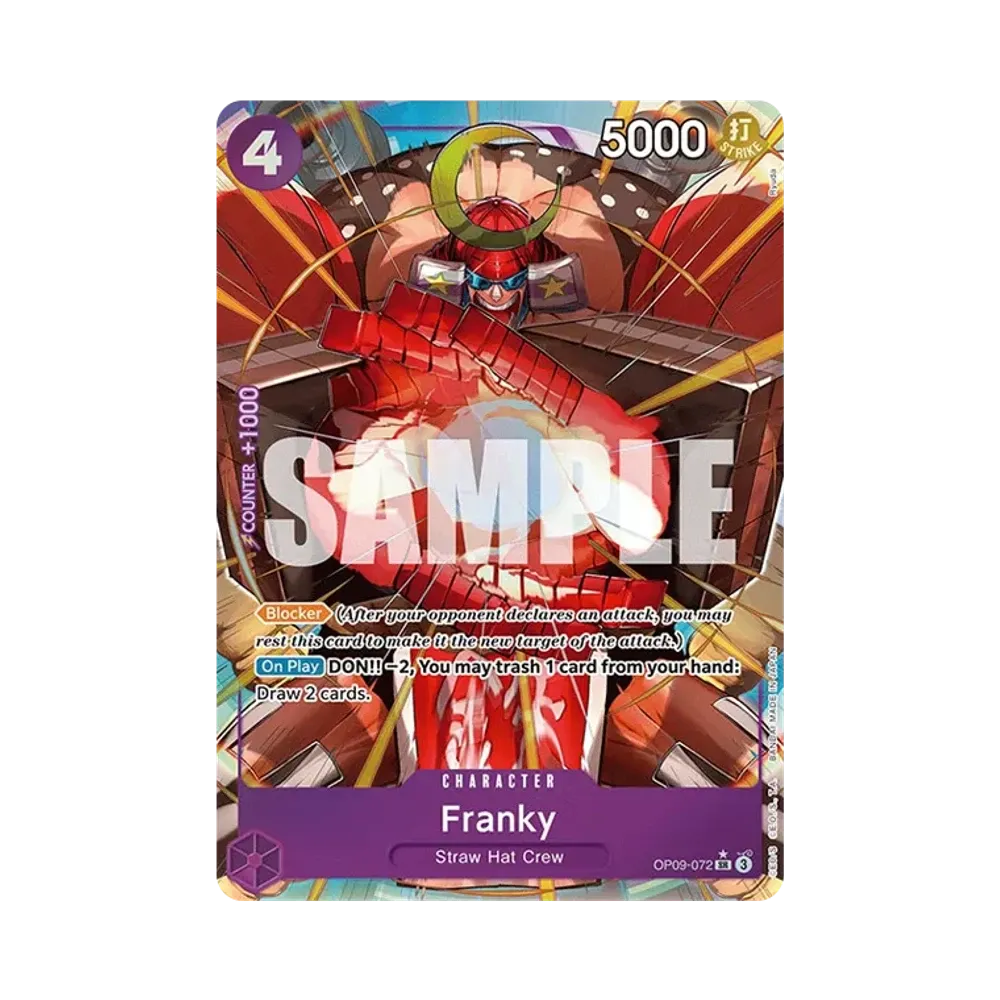 フランキー SR-P [OP09-072]【英語版】(ブースターパック「新たなる皇帝」)