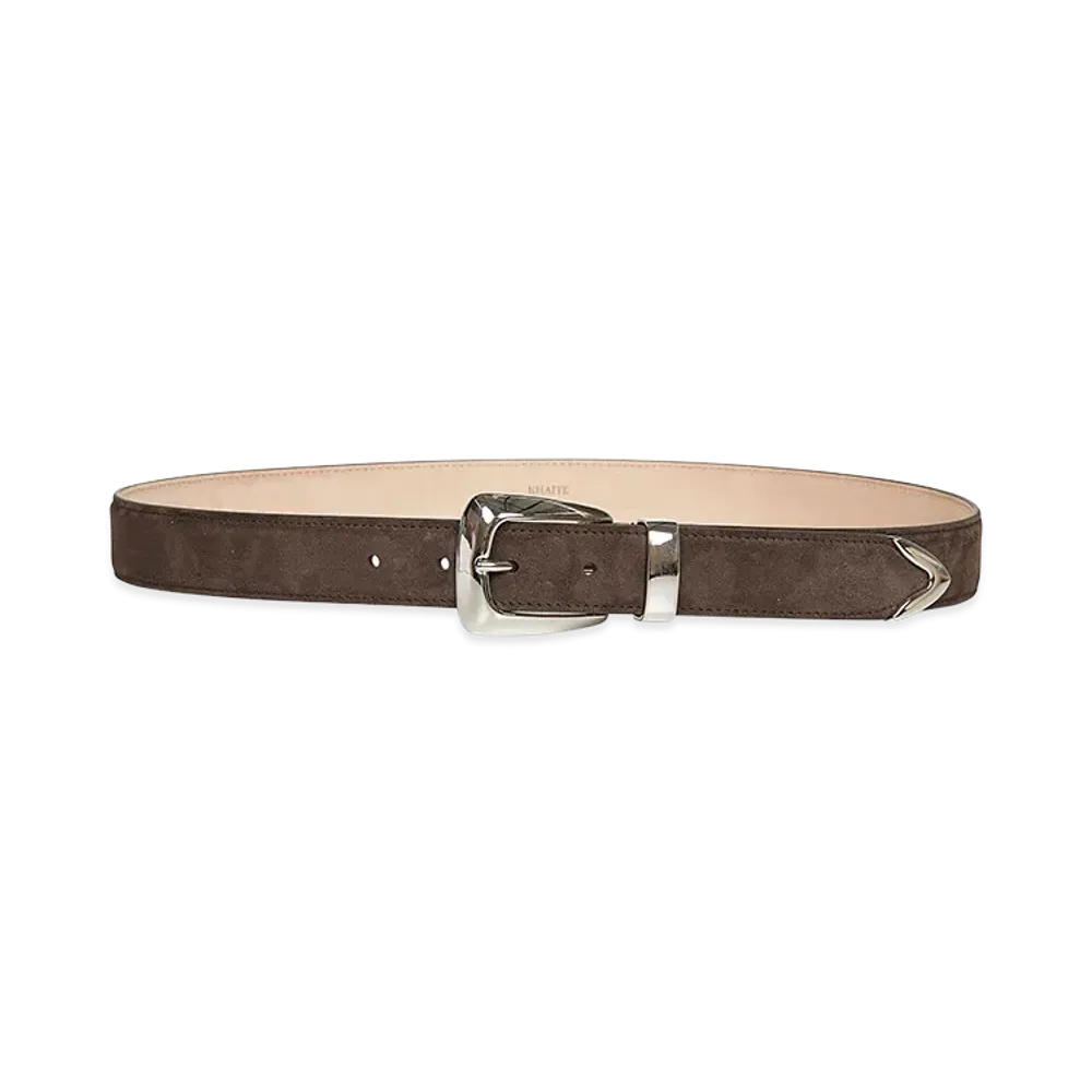 KHAITE Women's Belts "Ebony"
