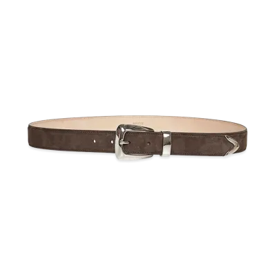 KHAITE Women's Belts "Ebony"