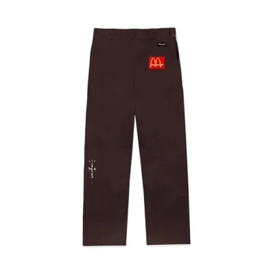 Travis Scott Cactus Jack x McDonald's Billions Served Work Pants "Brown"