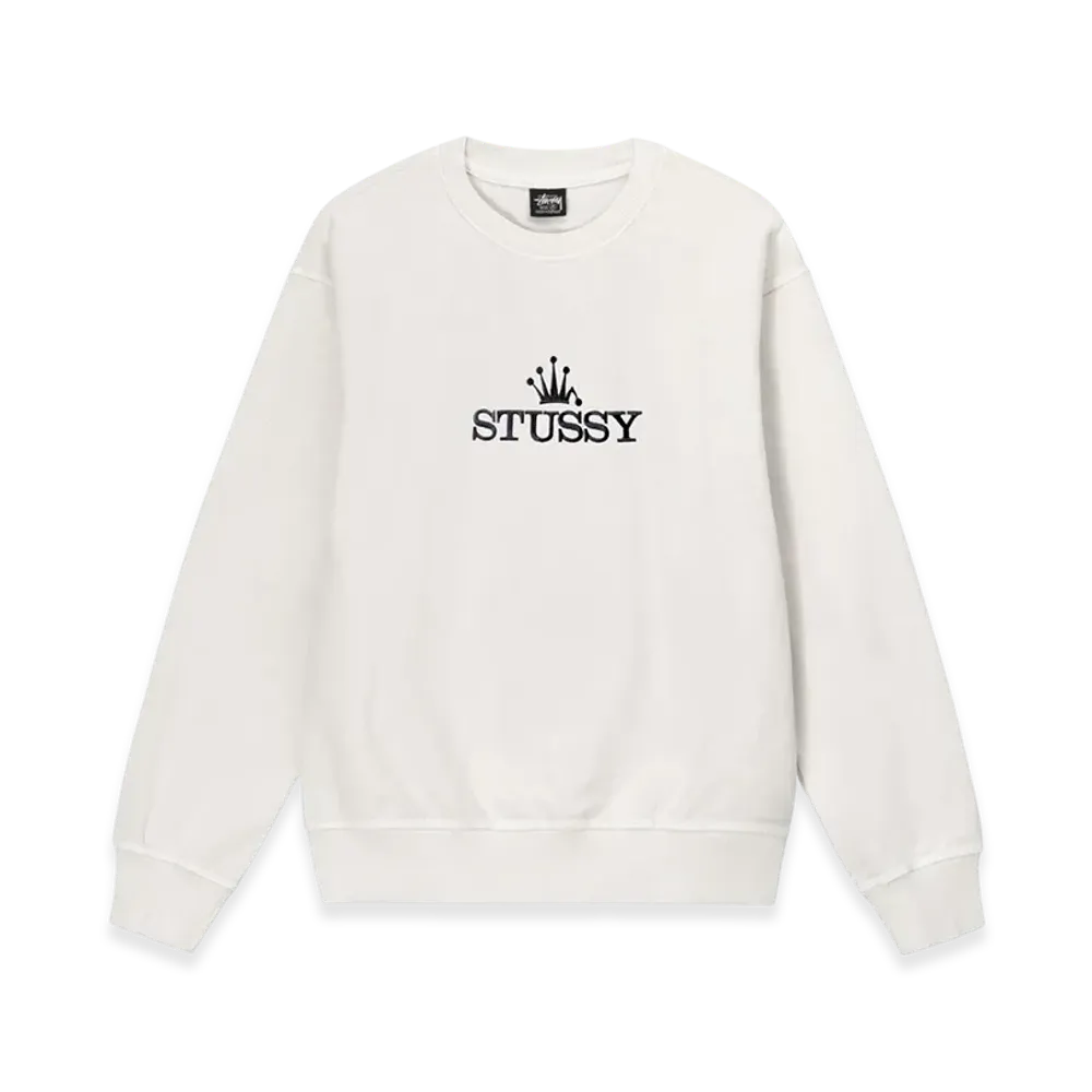 Stussy Glamour Pigment Dyed Crew "Natural"