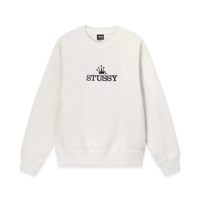 Stussy Glamour Pigment Dyed Crew "Natural"