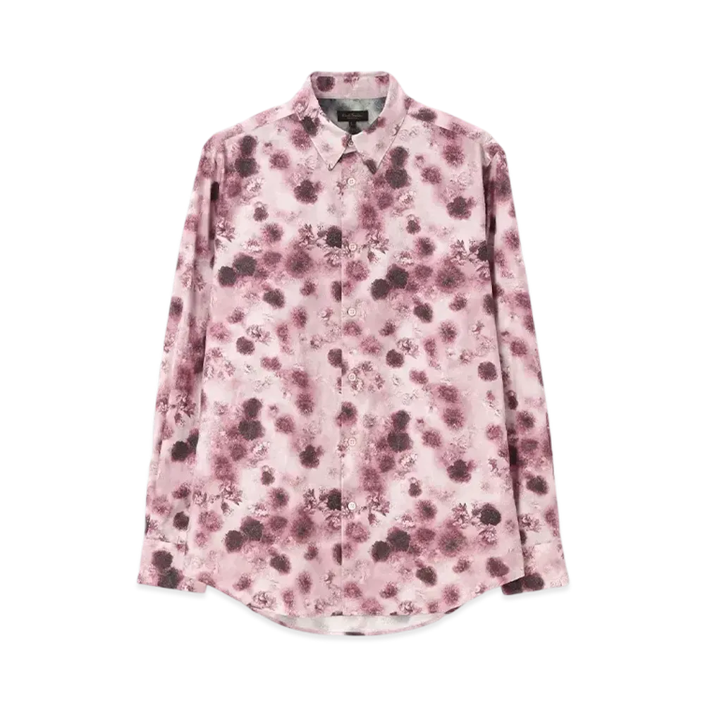 Paul Smith Frosted Floral Print Shirt "Pink"